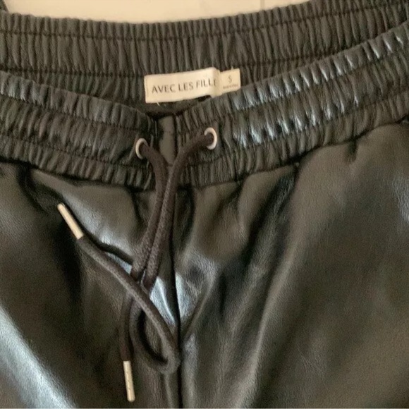 Alec Les Filles pants size S. 100% polyurethane with polyester lining. No tags - Picture 8 of 14